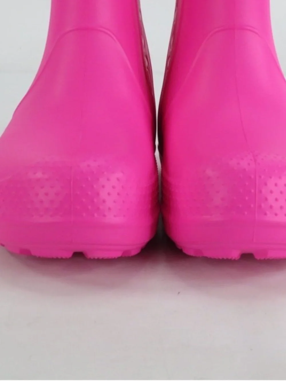 Crocs Kids Pink Rain Boots Size 4